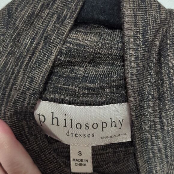 NWT philosophy Mock Turtleneck Sleeveless Dress - Picture 6 of 7